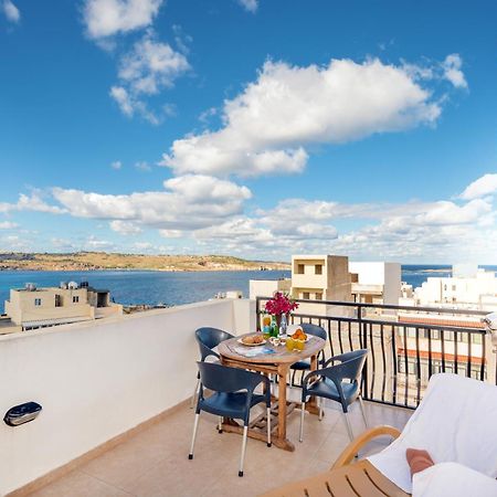 Seashells 2 Bedroom Apartment With Sunny Terrace With Stunning Sea Views - By Getawaysmalta San Pawl il-Baħar Eksteriør bilde