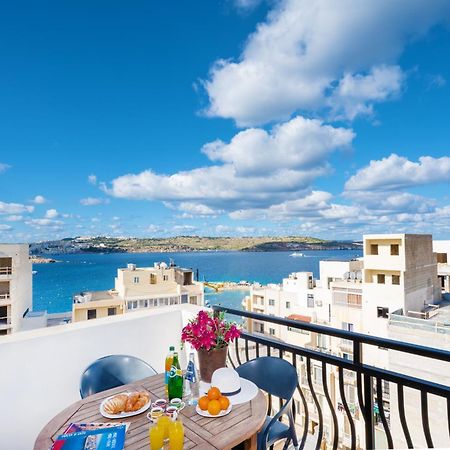 Seashells 2 Bedroom Apartment With Sunny Terrace With Stunning Sea Views - By Getawaysmalta San Pawl il-Baħar Eksteriør bilde