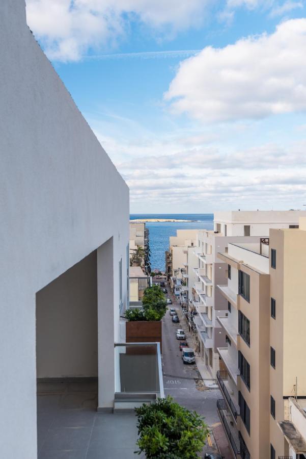 Seashells 2 Bedroom Apartment With Sunny Terrace With Stunning Sea Views - By Getawaysmalta San Pawl il-Baħar Eksteriør bilde