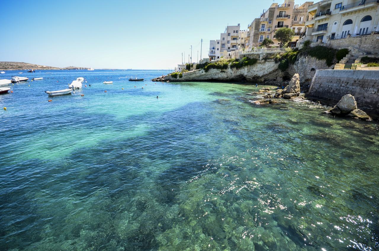 Seashells 2 Bedroom Apartment With Sunny Terrace With Stunning Sea Views - By Getawaysmalta San Pawl il-Baħar Eksteriør bilde