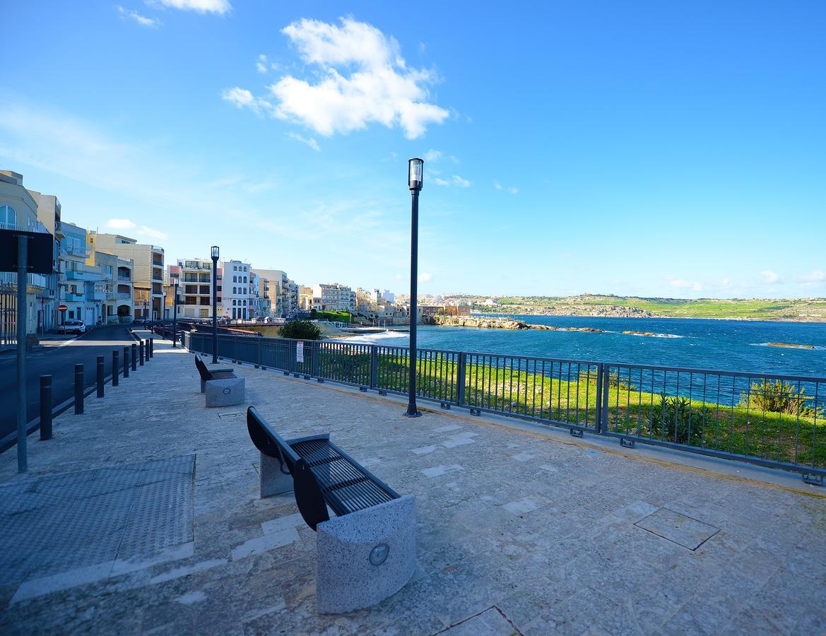 Seashells 2 Bedroom Apartment With Sunny Terrace With Stunning Sea Views - By Getawaysmalta San Pawl il-Baħar Eksteriør bilde