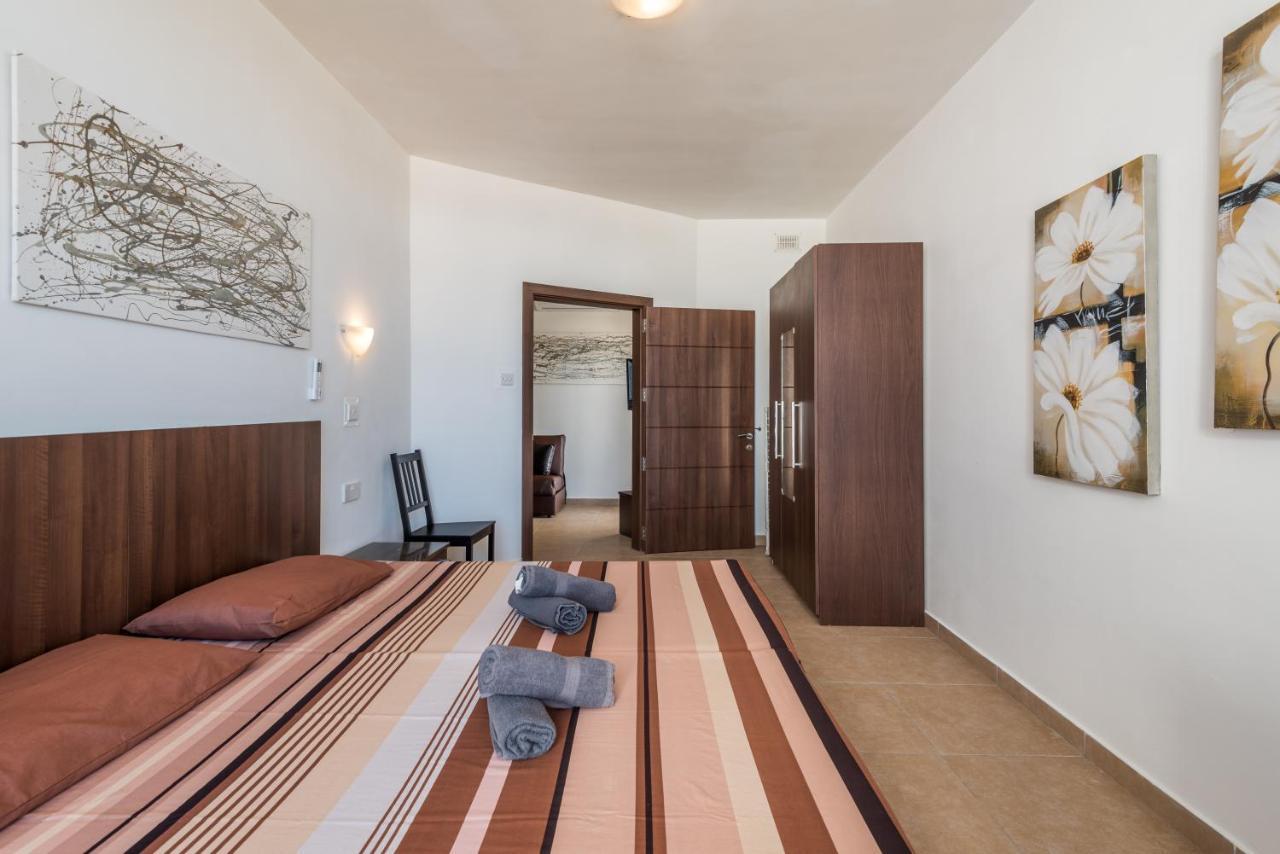 Seashells 2 Bedroom Apartment With Sunny Terrace With Stunning Sea Views - By Getawaysmalta San Pawl il-Baħar Eksteriør bilde