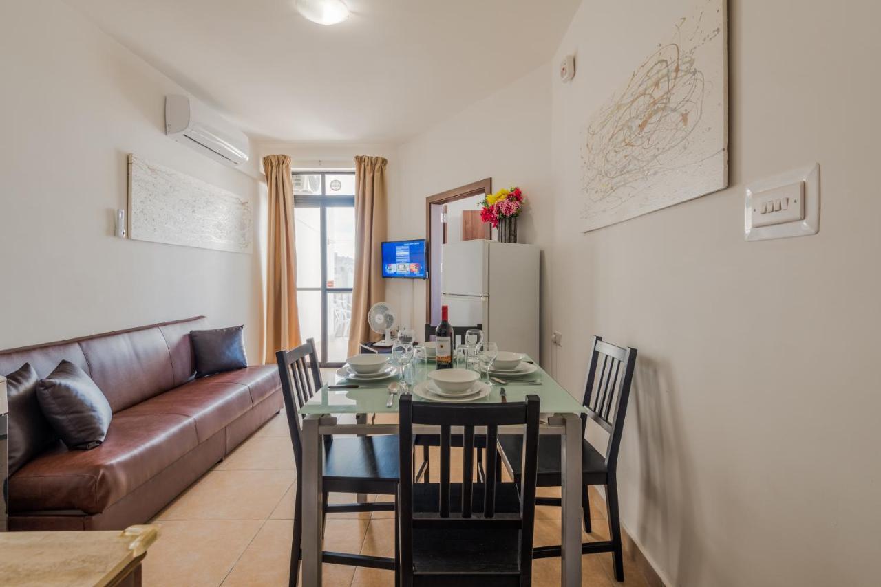 Seashells 2 Bedroom Apartment With Sunny Terrace With Stunning Sea Views - By Getawaysmalta San Pawl il-Baħar Eksteriør bilde